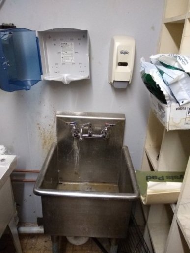 improper handwashing