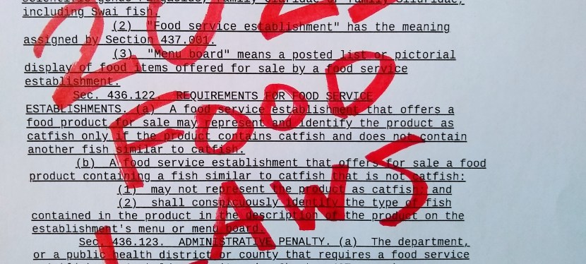 2021 Texas Food&nbsp;Legislation